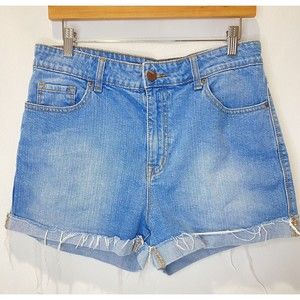 BDG Urban Outfitters size 32W High Waist Cuff Jean Denim Shorts